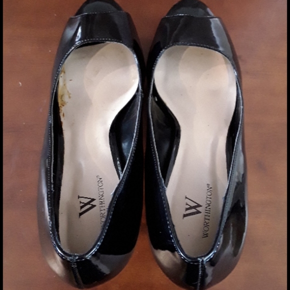 Patent leather peep toe heel - Picture 5 of 5